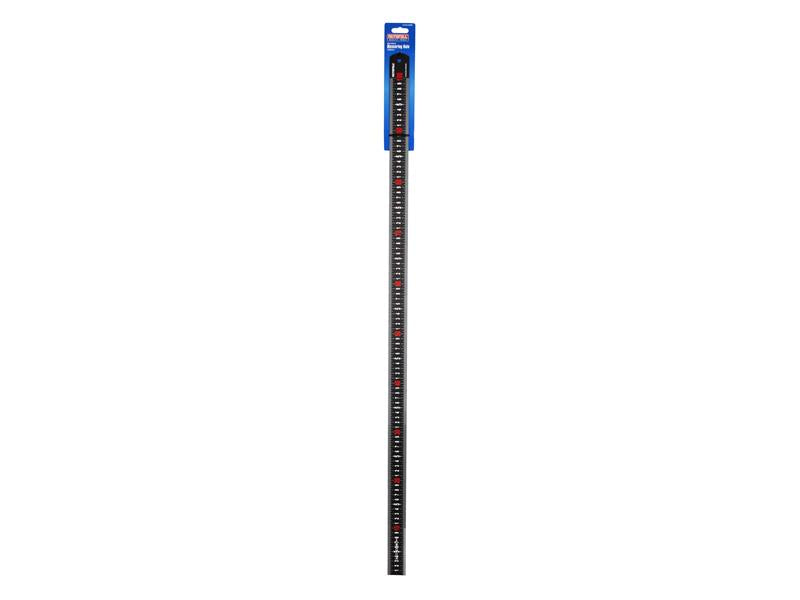 Matt Black Stainless Steel Measuring Rule 1000mm                                