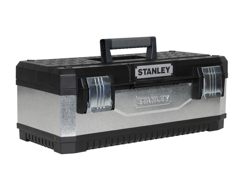 Galvanised Metal Toolbox 66cm (26in)