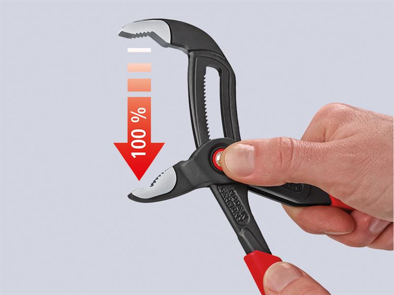 87 22 250 Cobra® Quickset Water Pump Pliers Multi-component 250mm               