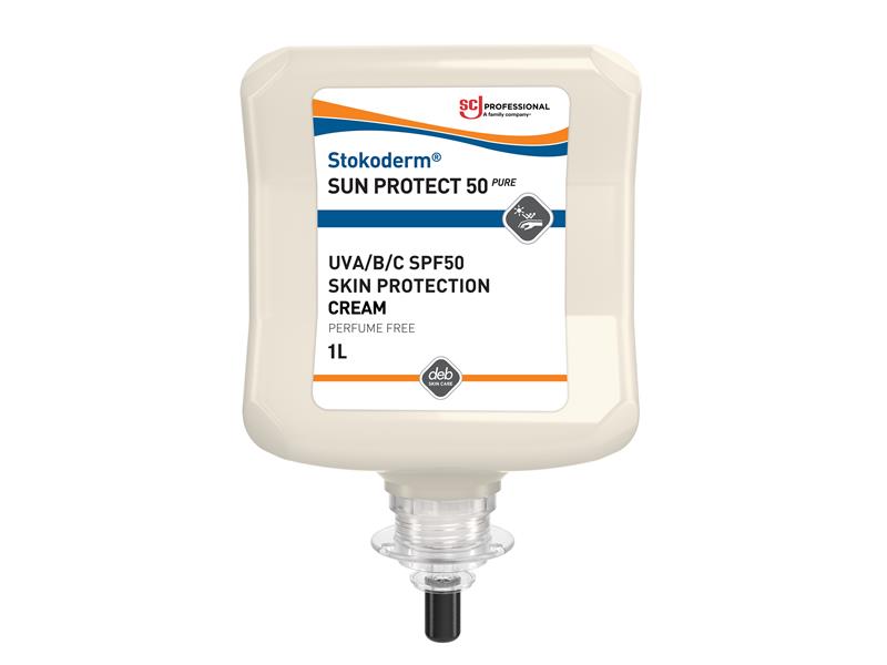 Stokoderm® Sun Protect 50 PURE Sun Cream Cartridge 1 litre