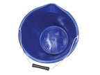 Builder's Industrial Bucket 14 litre (3 gallon) - Blue                          