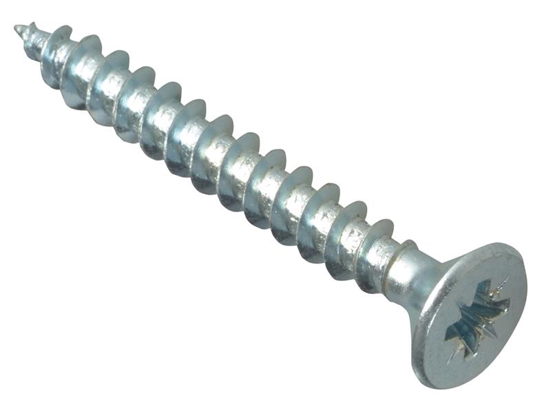 Multi-Purpose Pozi Compatible Screw CSK ST ZP 5 x 90mm Box 100