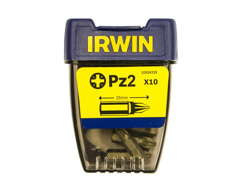 Pozidriv Insert Bits PZ2 25mm (Pack 10)                                         