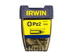 Pozidriv Insert Bits PZ2 25mm (Pack 10)                                         