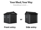 Newton Plus Shed 7 x 7.5ft                                                      