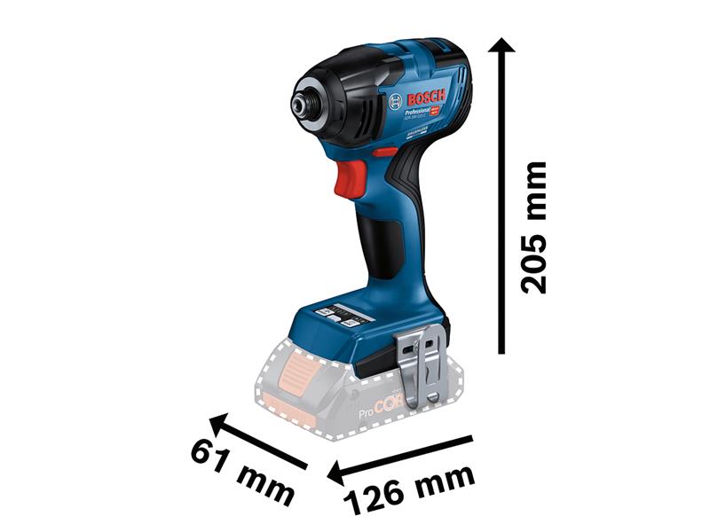 GDR 18V-210 C Professional Impact Driver 18V Bare Unit                          