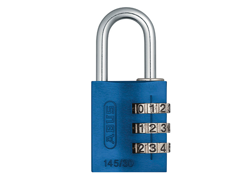 145/40 40mm Aluminium Combination Padlock Yellow 49535