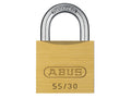 55/40mm Brass Padlock 63mm Long Shackle Keyed Alike 5402