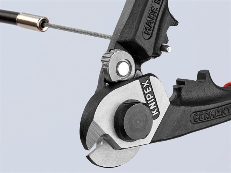 95 61 190 Wire Rope/Bowden Cable Cutter Plastic Coated Grip 190mm               