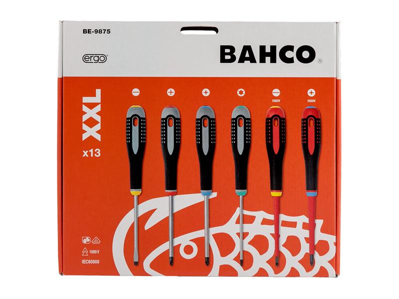 BE-9875 ERGO™ Screwdriver Set, 13 Piece