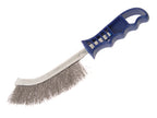 Wire Scratch Brush Stainless Steel Blue Handle                                  