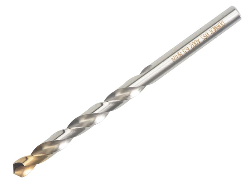 A002 HSS-TiN Coated Jobber Drill 9.50mm OL:125mm WL:81mm