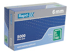 140/8 8mm Galvanised Staples (Poly Pack 5000)