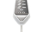 estilo Corner Extension Lead 240V 3-Gang 13A White 2m                           