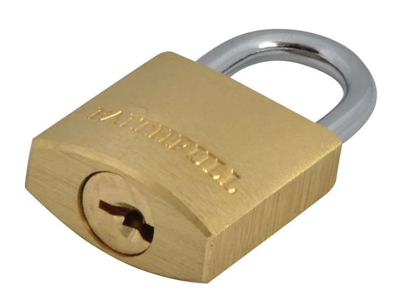 Brass Padlock 20mm 3 Keys                                                       