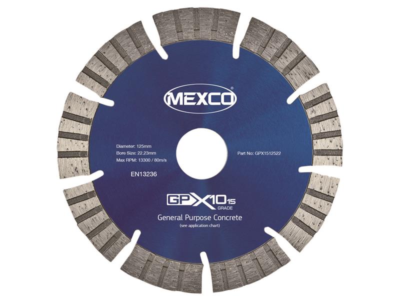 GPX10-15 Concrete Diamond Blade 350 x 25.4mm