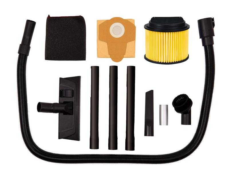TC-VC 18/20 Li S-Solo Wet & Dry Vacuum Cleaner 20 litre 18V Bare Unit           