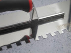 Notched Trowel Serrated 10mm Stainless Steel Soft Grip Handle 13 x 4.1/2in      