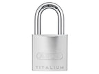 86TIIB/45mm TITALIUM™ Padlock Without Cylinder Stainless Steel Shackle