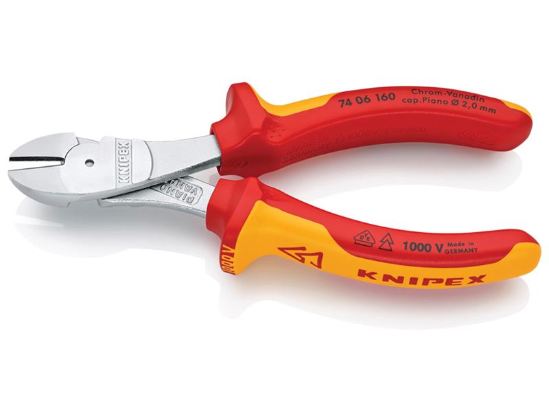 74 06 160 VDE High Leverage Diagonal Cutter 160mm                               