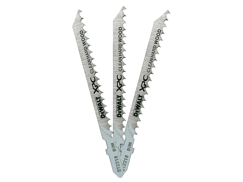 XPC Bi-Metal Wood Jigsaw Blades Pack of 3 T101DF                                