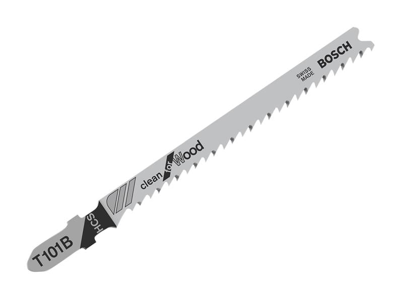 T 301 CD Clean for Wood Jigsaw Blade 100mm Pack of 5