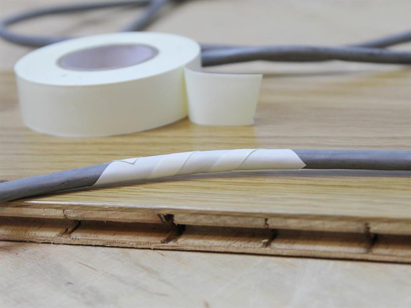 PVC Electrical Tape White 19mm x 20m                                            