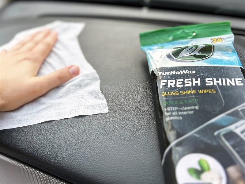 Fresh Shine Gloss Wipes, Spring Fresh (Pack of 24)