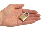 Brass Padlock 25mm 3 Keys                                                       