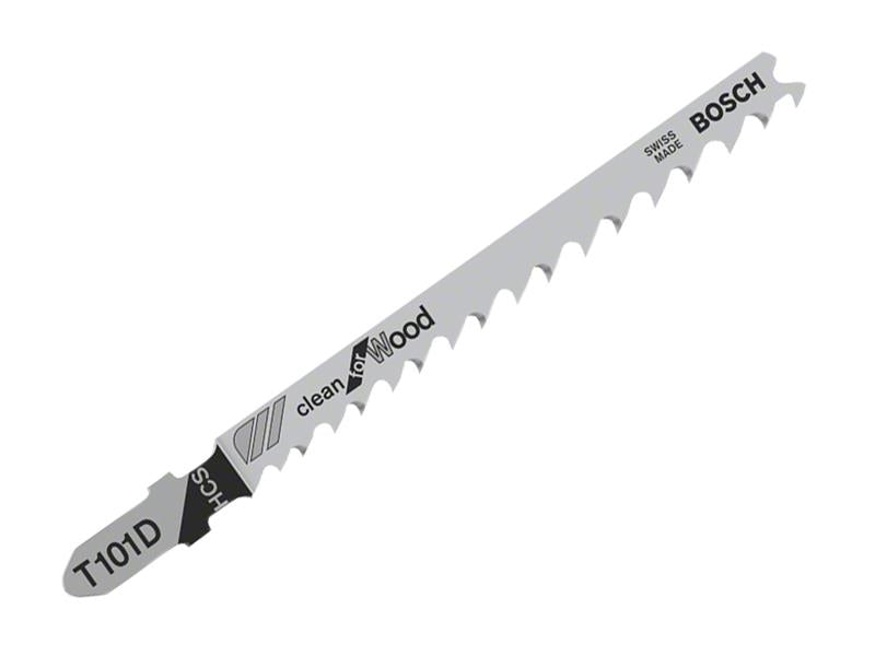 T 301 CD Clean for Wood Jigsaw Blade 100mm Pack of 5