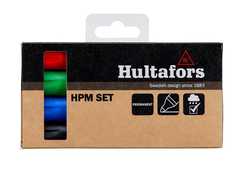 HPM Permanent Marker Set, 4 Piece                                               