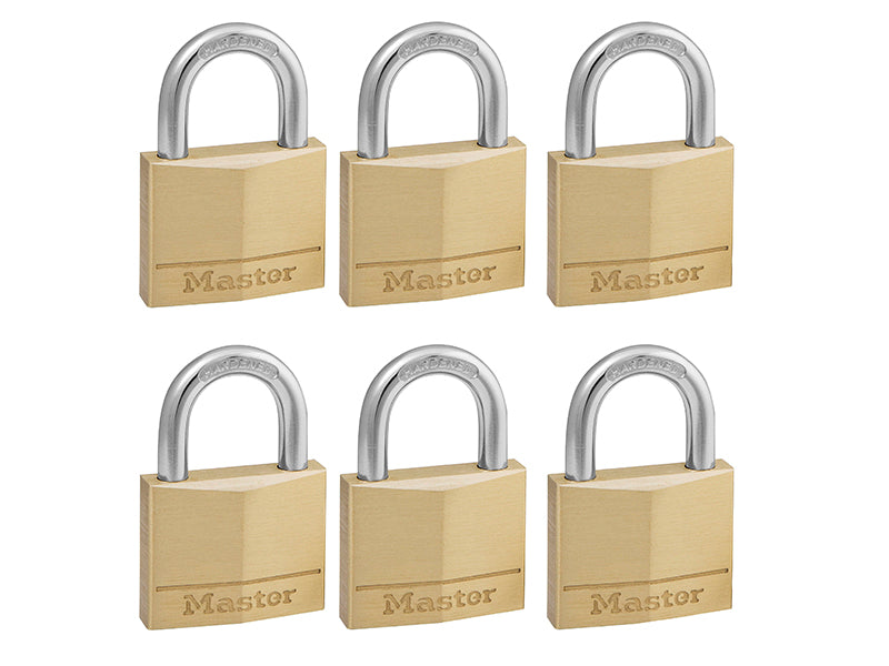 Solid Brass 70mm Padlock 6-Pin