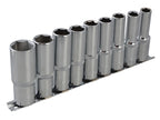 1/2in Drive Deep Socket Set, 9 Piece                                            