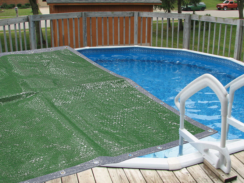 Tarpaulin Green/Silver 3.6 x 2.7m (12 x 9ft) 80gsm                              