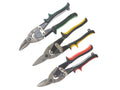 Aviation Tinsnips Set, 3 Piece                                                  