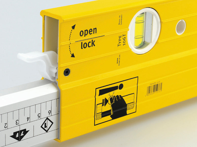 106T-213 Extendable Spirit Level 3 Vial 213-376cm