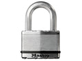 Excell™ Laminated Steel 50mm Padlock - 38mm Shackle - Keyed Alike x 3