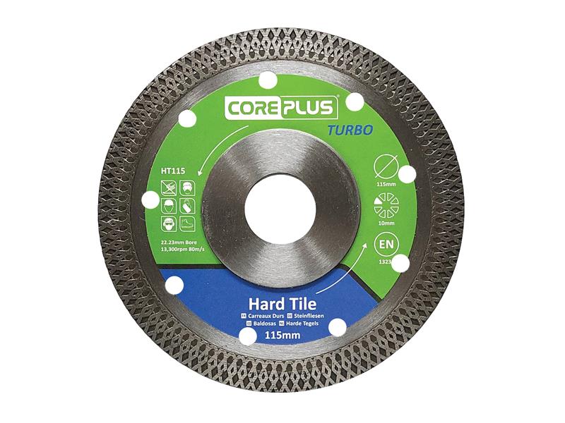HT115 Hard Tile Turbo Diamond Blade 115mm                                       