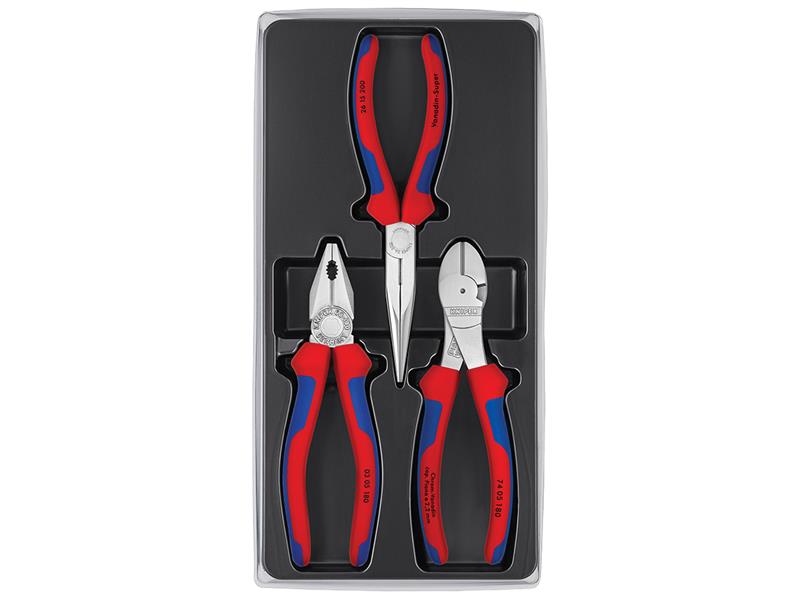 00 20 11 Assembly Pack Pliers Set, 3 Piece                                      