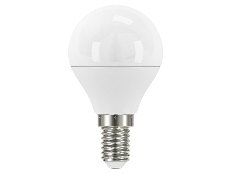 LED SES (E14) Opal Golf Non-Dimmable Bulb, Warm White 470 lm 5.2W