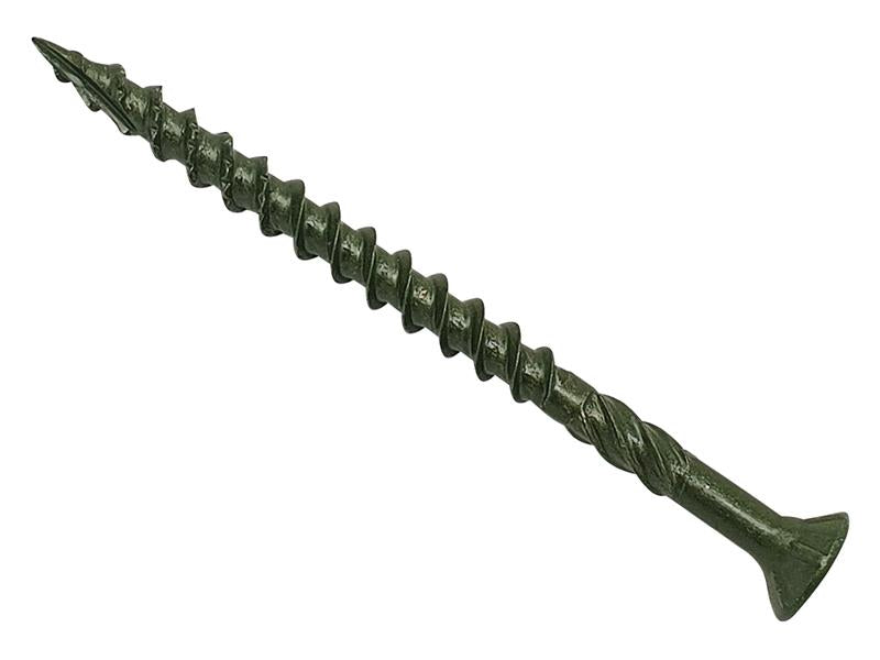 Spectre™ Advanced Deck PZ Compatible Screw CSK Green 5.0 x 100mm Box 100