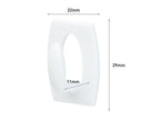 White Mini Hooks Value Pack (Pack 18)