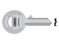 24-41-885 Right Hand 4 Pin Key Blank                                            