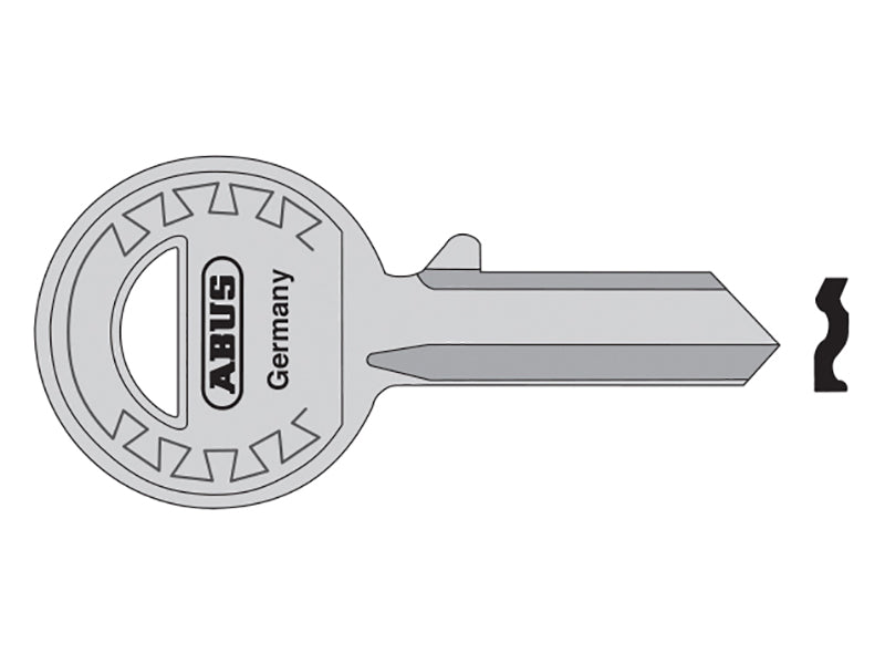 24-41-885 Right Hand 4 Pin Key Blank                                            