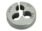 HSS Straight Flute Split Die M4 x 0.7, 13/16in OD                               