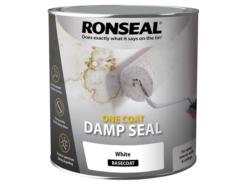 One Coat Damp Seal White 750ml