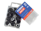Domed Cover Cap Black No. 6-8 ForgePack 20                                      