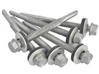 TechFast Hex Head Roofing Screw Self-Drill Heavy Section 5.5 x 60mm Pack 50     