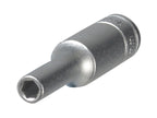 Hexagon Socket Deep 6 Point Regular 1/4in Drive 13mm