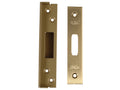 StrongBOLT 2100 Mortice Deadlock Rebate Kit 13mm Polished Brass Box